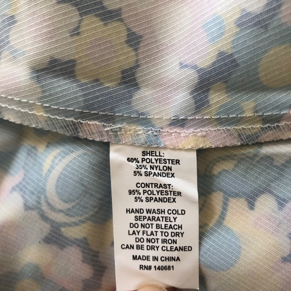 Smurfs X Unique Vintage Smurf Floral Print Pinafore Swing Dress, NWT - Picture 11 of 13